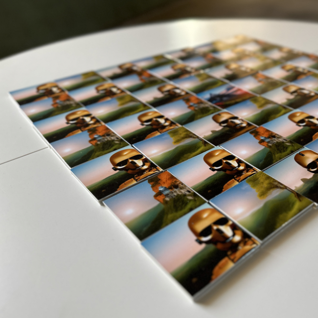 Memory cards on Table